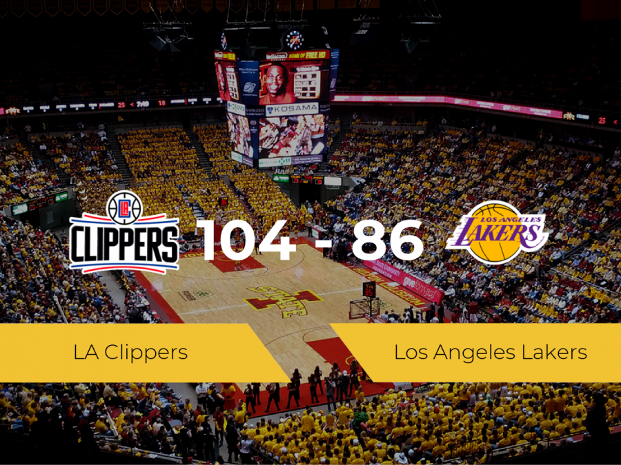 LA Clippers vence a Los Angeles Lakers por 104-86