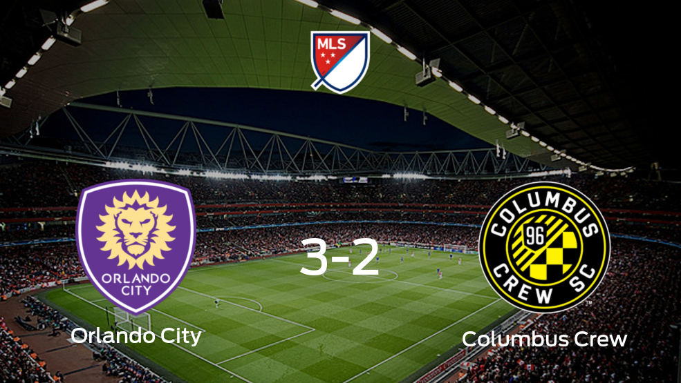 Resumen, Resultado, Goles y Tarjetas de Orlando City vs. Columbus Crew de la Major League Soccer (3-2)