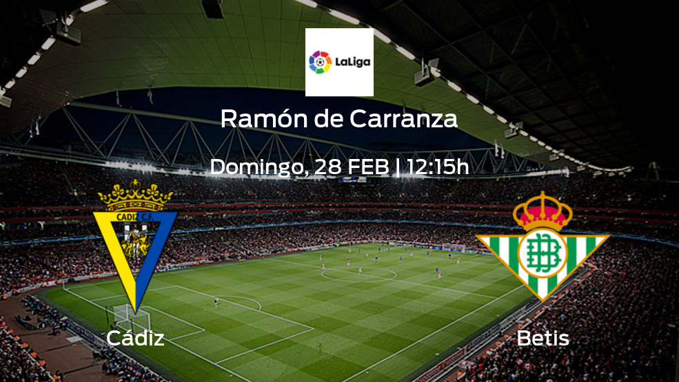 Previa del encuentro: Cádiz recibe a Real Betis en la vigésimo quinta jornada Previa del encuentro: Cádiz recibe a Real Betis en la vigésimo quinta jornada