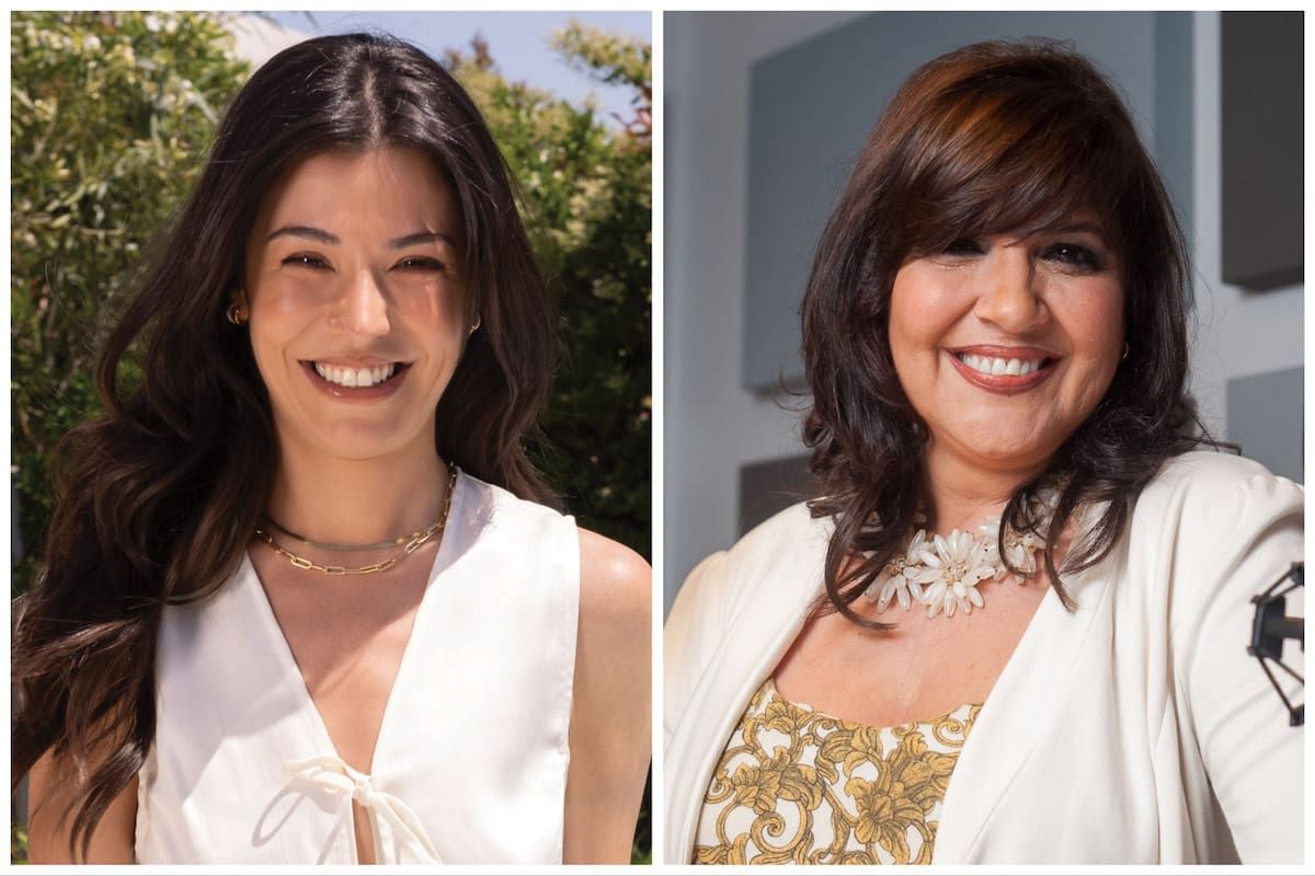 China Ansa y Georgina Barbarossa en MasterChef Celebrity.