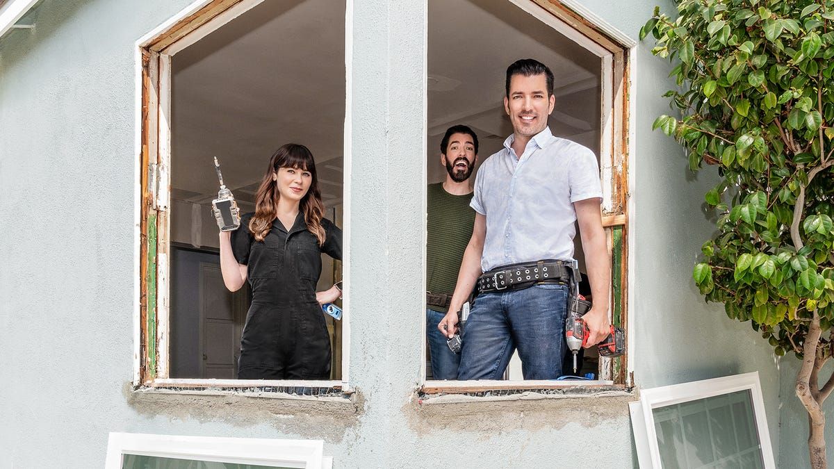 Jonathan Scott, Drew y Zooey, juntos en Celebrity IOU