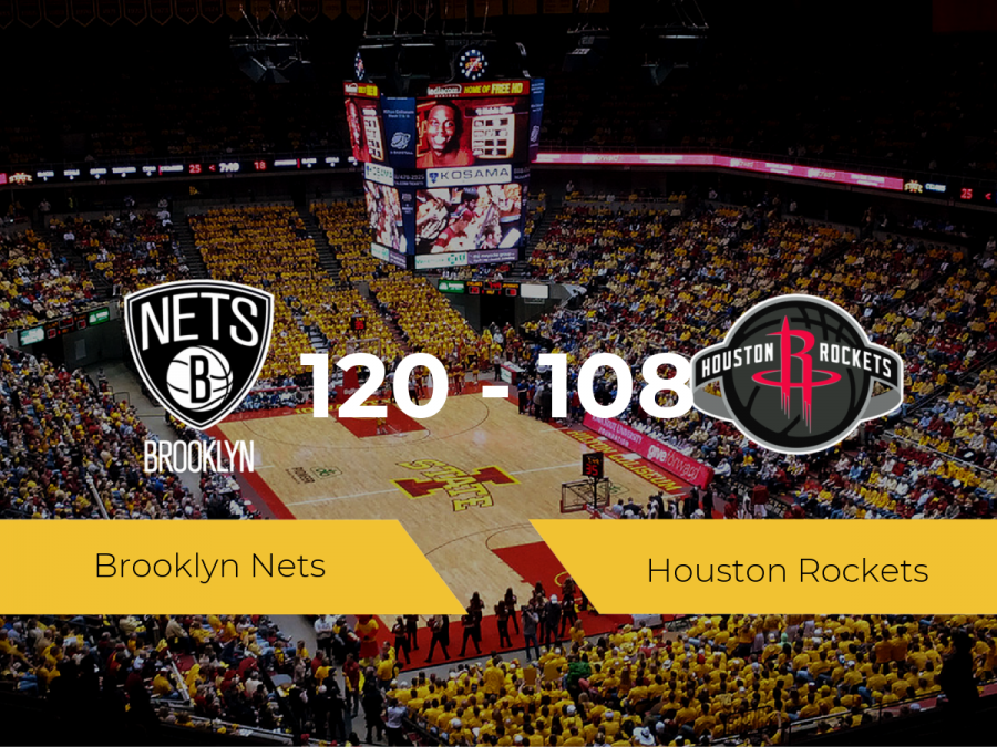 Brooklyn Nets se impone a Houston Rockets por 120-108