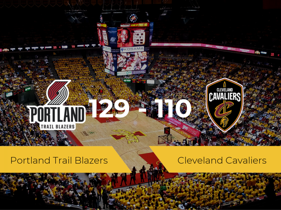 Portland Trail Blazers se impone por 129-110 frente a Cleveland Cavaliers