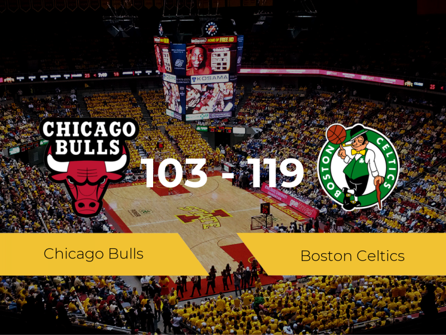 Victoria de Boston Celtics ante Chicago Bulls por 103-119