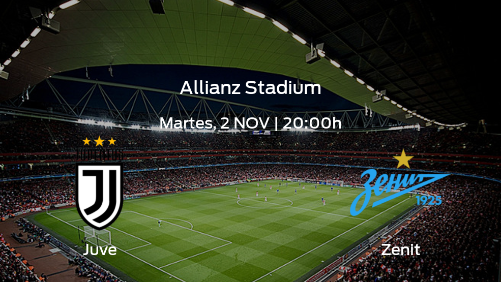 Previa del encuentro de la jornada 4: Juventus contra Zenit San Petersburgo
