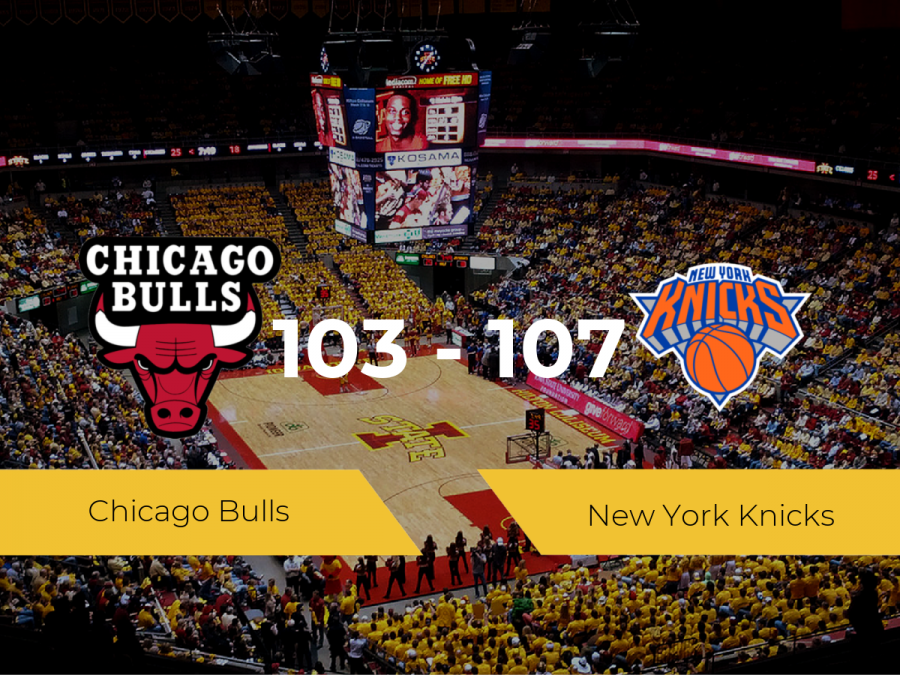 New York Knicks logra ganar a Chicago Bulls (103-107)