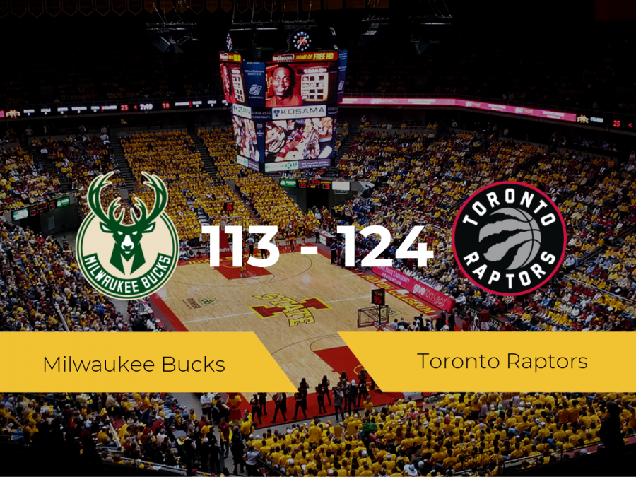 Victoria de Toronto Raptors ante Milwaukee Bucks por 113-124