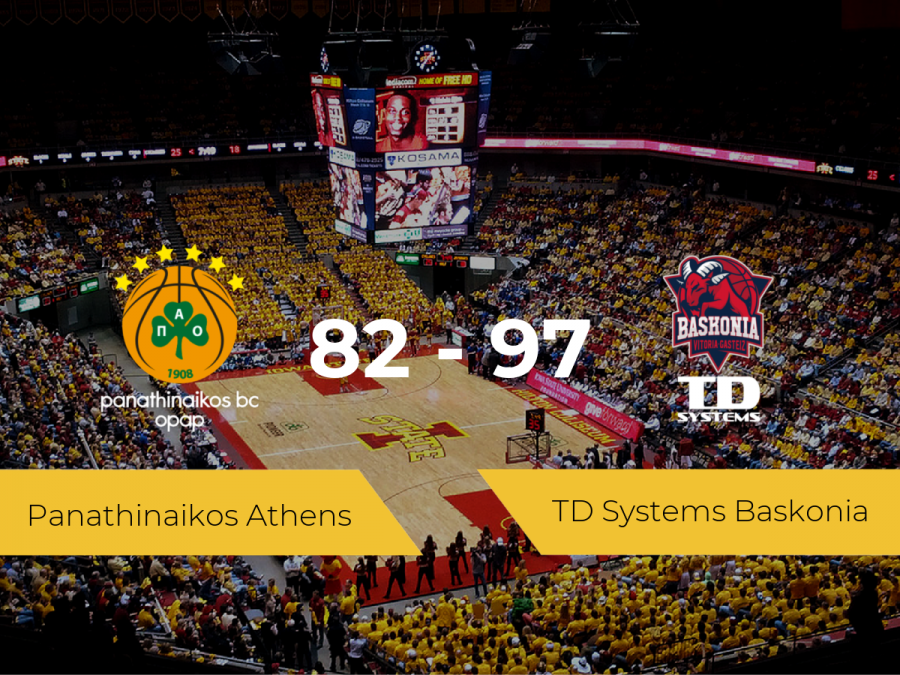 El TD Systems Baskonia logra la victoria frente al Panathinaikos Athens por 82-97