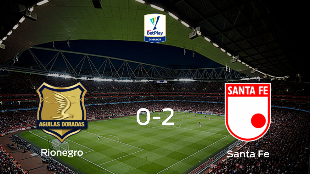 2-0: Santa Fe se impone en el estadio de Rionegro Águilas 2-0: Santa Fe se impone en el estadio de Rionegro Águilas