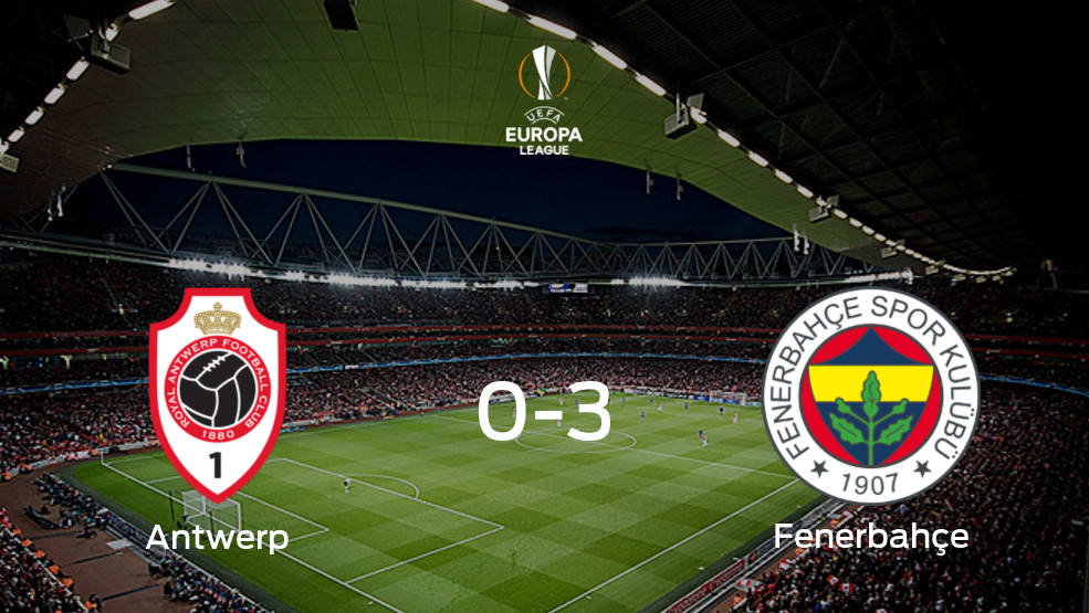 El Fenerbahçe consigue una goleada en el estadio del Royal Antwerp (0-3)