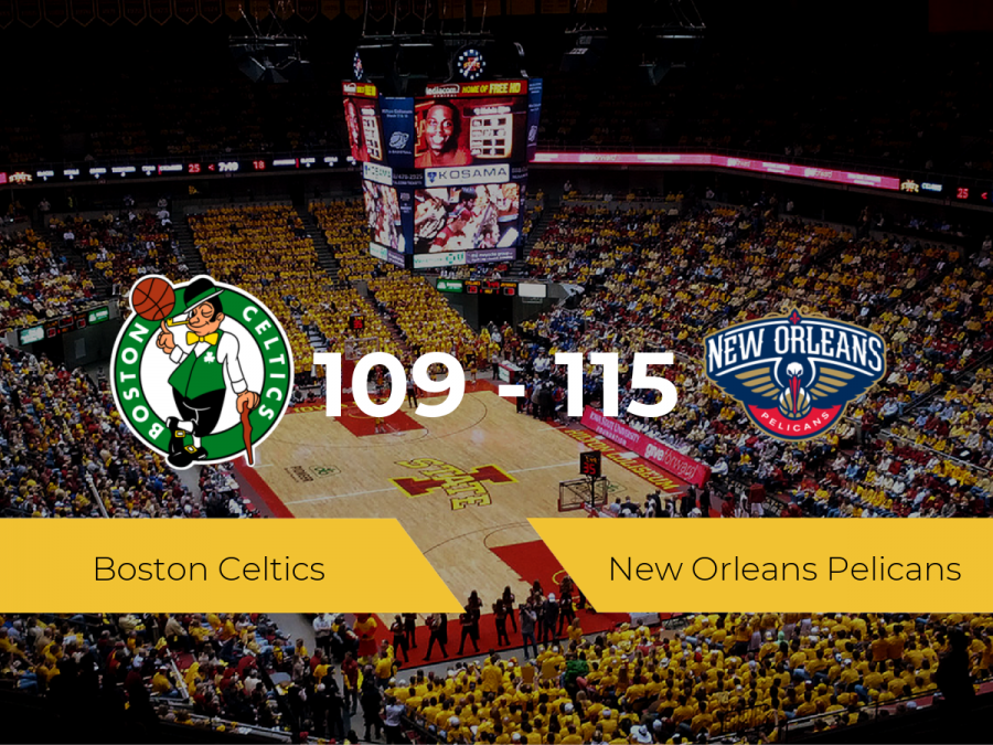 New Orleans Pelicans se lleva la victoria frente a Boston Celtics por 109-115