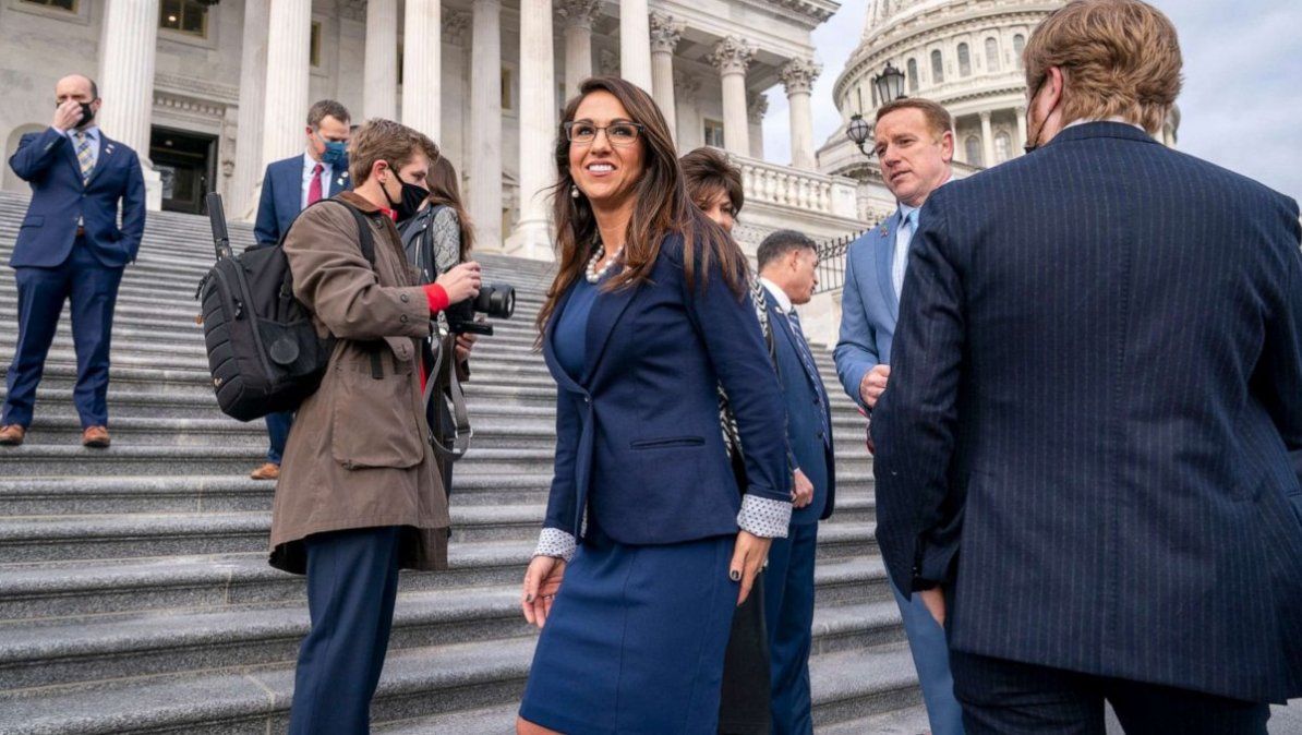 Lauren Boebert pudiera ser removida de su cargo. | Foto: abcnews.com