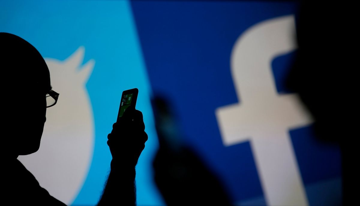 Twitter y Facebook son dos de las redes sociales más usadas del mundo