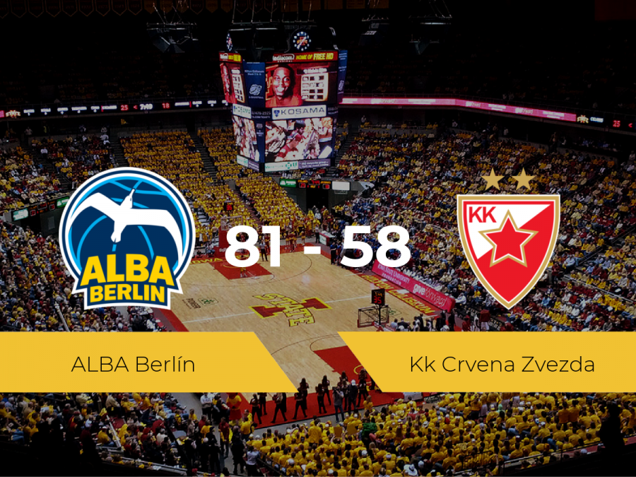 El ALBA Berlín logra vencer al Kk Crvena Zvezda (81-58) El ALBA Berlín logra vencer al Kk Crvena Zvezda (81-58)