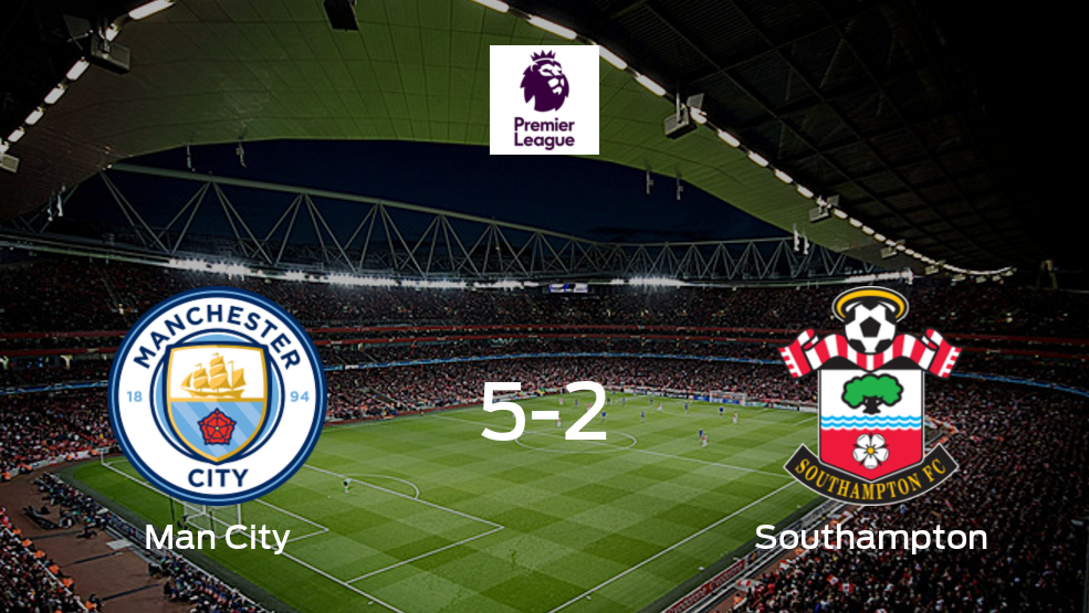 Manchester City - Southampton: Resumen, Resultados, Goles, Tarjetas del partido de la Premier League