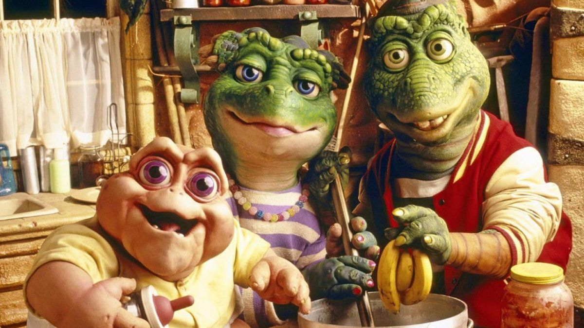 Dinosaurios fue una serie de 1990
