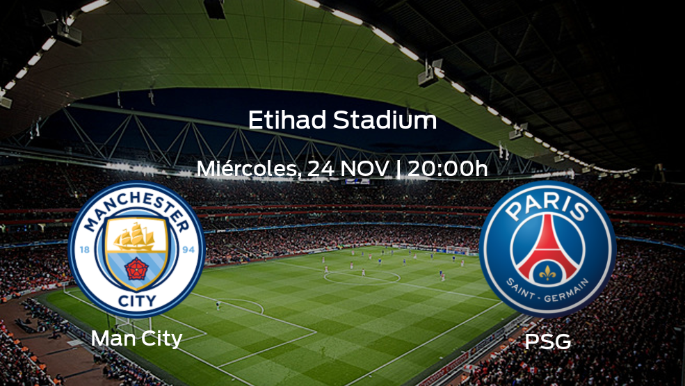 Previa del encuentro: el Manchester City recibe al París S. Germain en la quinta jornada