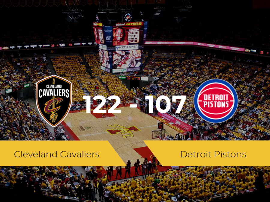 Victoria de Cleveland Cavaliers ante Detroit Pistons por 122-107