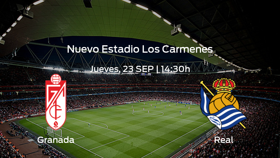 Granada vs Real: ¿Dónde y cuándo podrás ver el partido? | Jornada 6 de LaLiga
