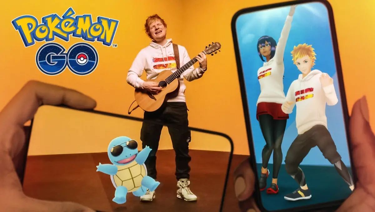 Ed Sheeran celebrará el concierto con Pokemon Go y sus jugadores