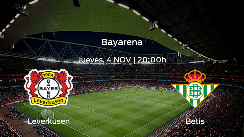 Previa del partido: Bayer Leverkusen - Real Betis