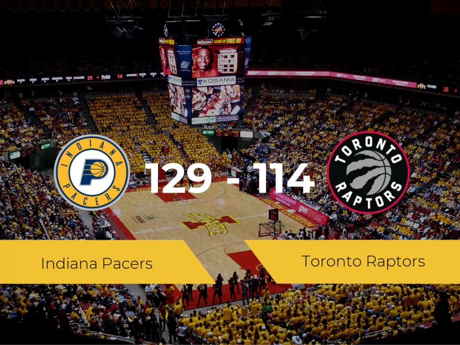 Indiana Pacers derrota a Toronto Raptors por 129-114