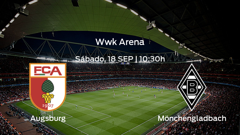 Augsburg vs Mönchengladbach: Mira horario, datos, alineaciones y estadísticas | Jornada 5 de la Bundesliga