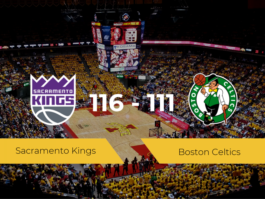 Sacramento Kings vence a Boston Celtics por 116-111