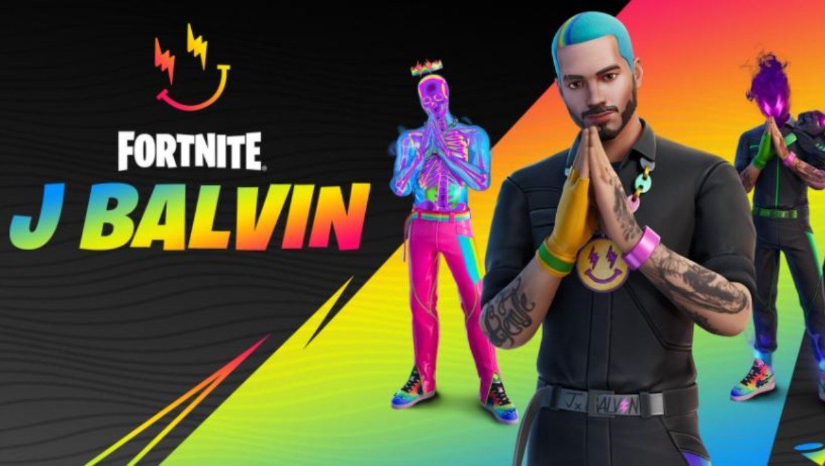J Balvin es la última celebridad en tener un emote en Fortnite