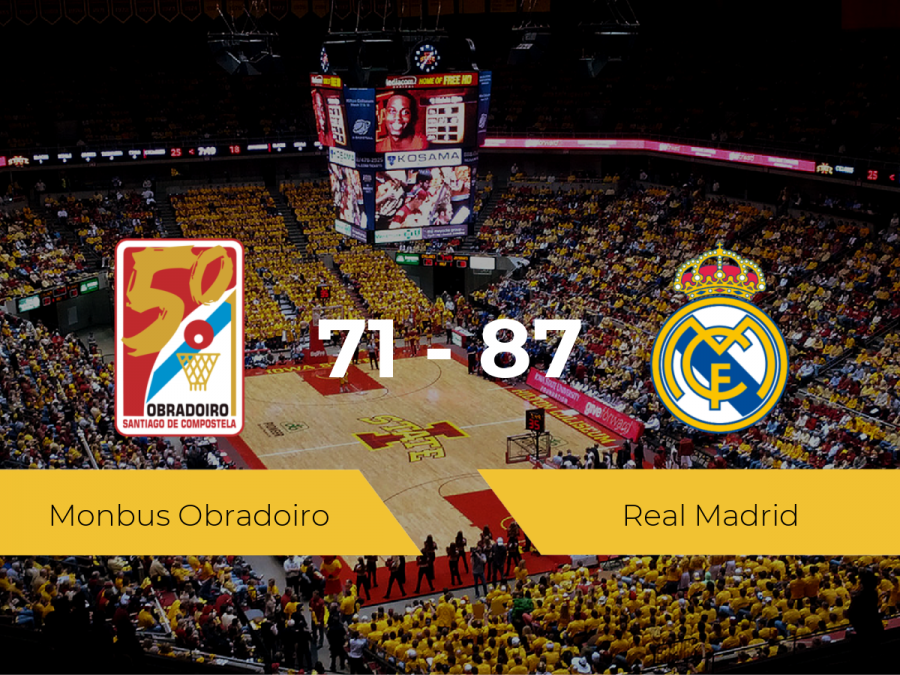 El Real Madrid consigue vencer al Monbus Obradoiro (71-87)