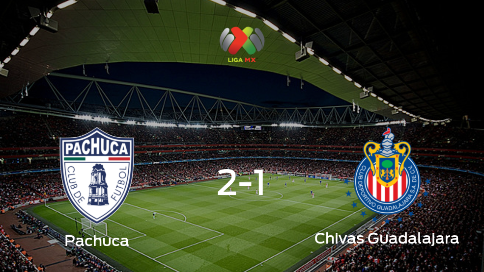 Tres puntos para el equipo local: Pachuca 2-1 Chivas Guadalajara