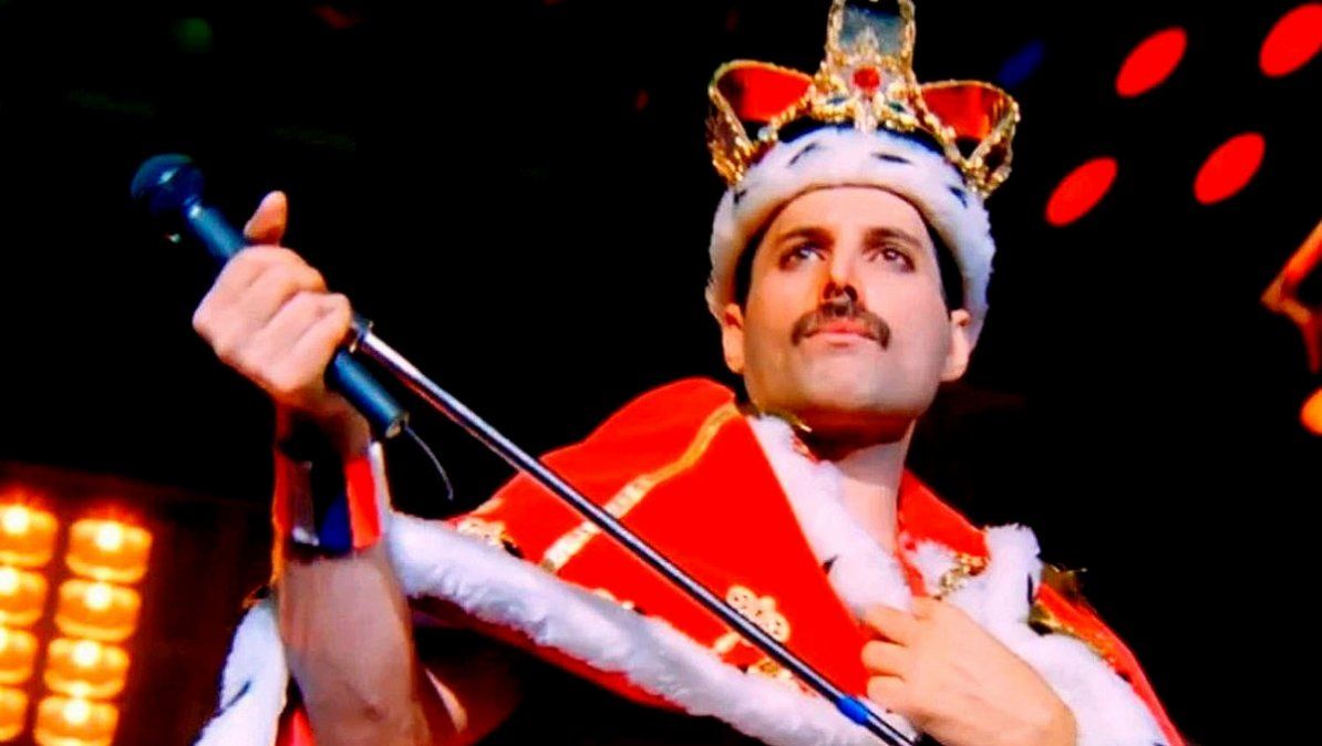 Freddie Mercury el líder de la banda de rock Queen Freddie Mercury el líder de la banda de rock Queen