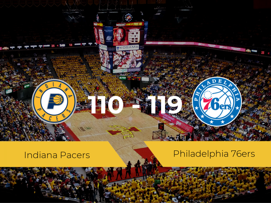 Victoria de Philadelphia 76ers ante Indiana Pacers por 110-119