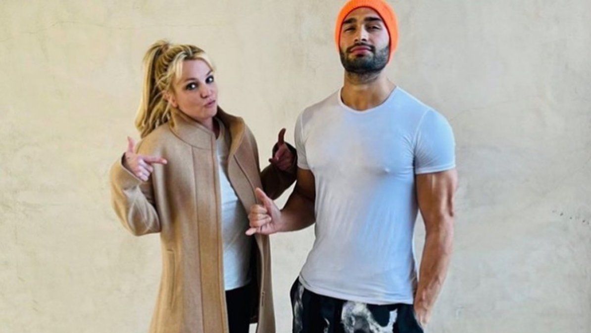 Britney Spears y su novio son muy unidos