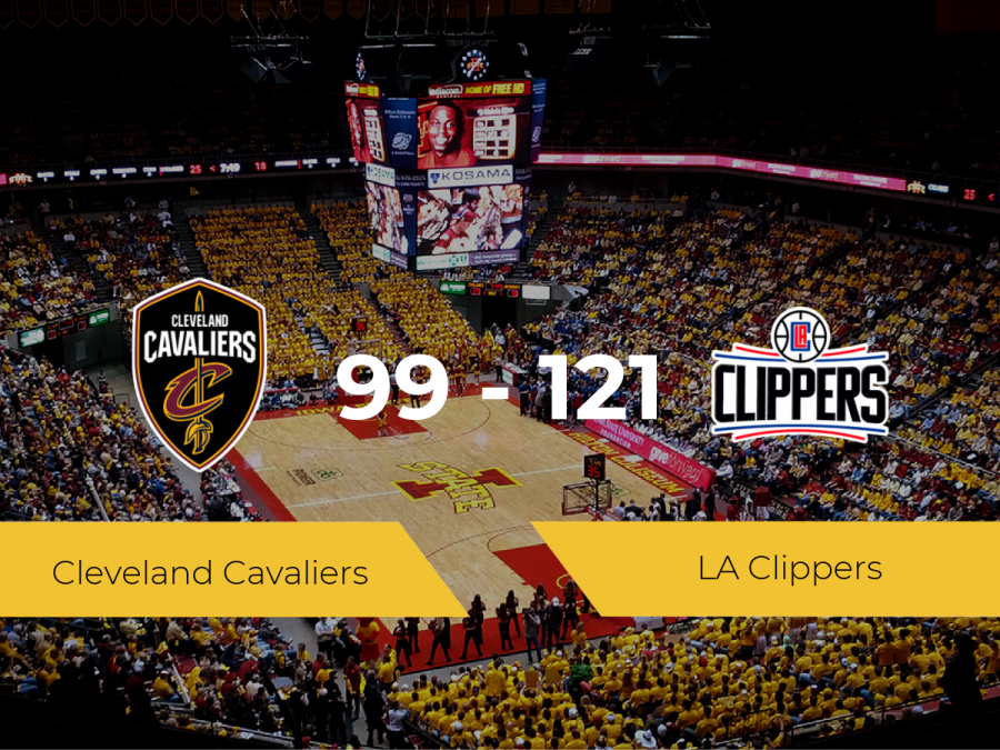 LA Clippers derrota a Cleveland Cavaliers por 99-121
