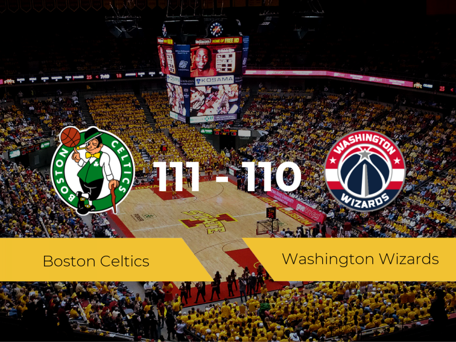 Boston Celtics se lleva la victoria frente a Washington Wizards por 111-110