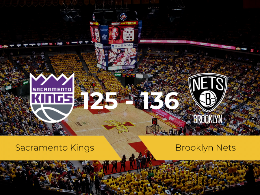 Brooklyn Nets se hace con la victoria contra Sacramento Kings por 125-136