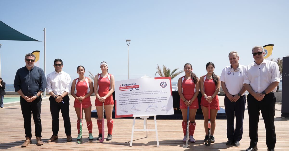 Sedes candidatas chilenas para el Mundial de Hockey Césped 2030.