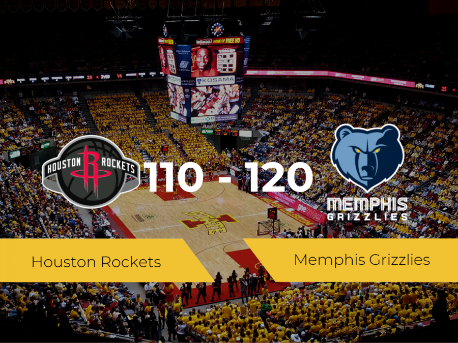Victoria de Memphis Grizzlies ante Houston Rockets por 110-120