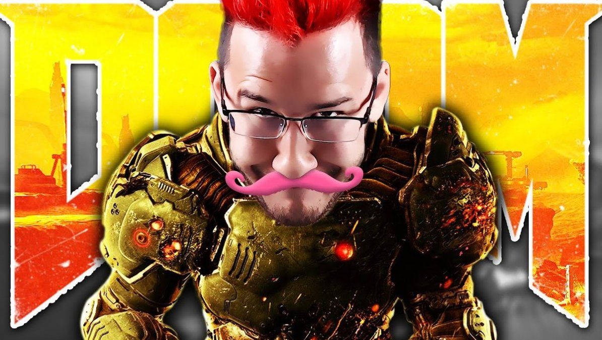 Los desarrolladores de Doom colocaron un tributo para el padre fallecido de Markiplier. | Foto: youtube.com