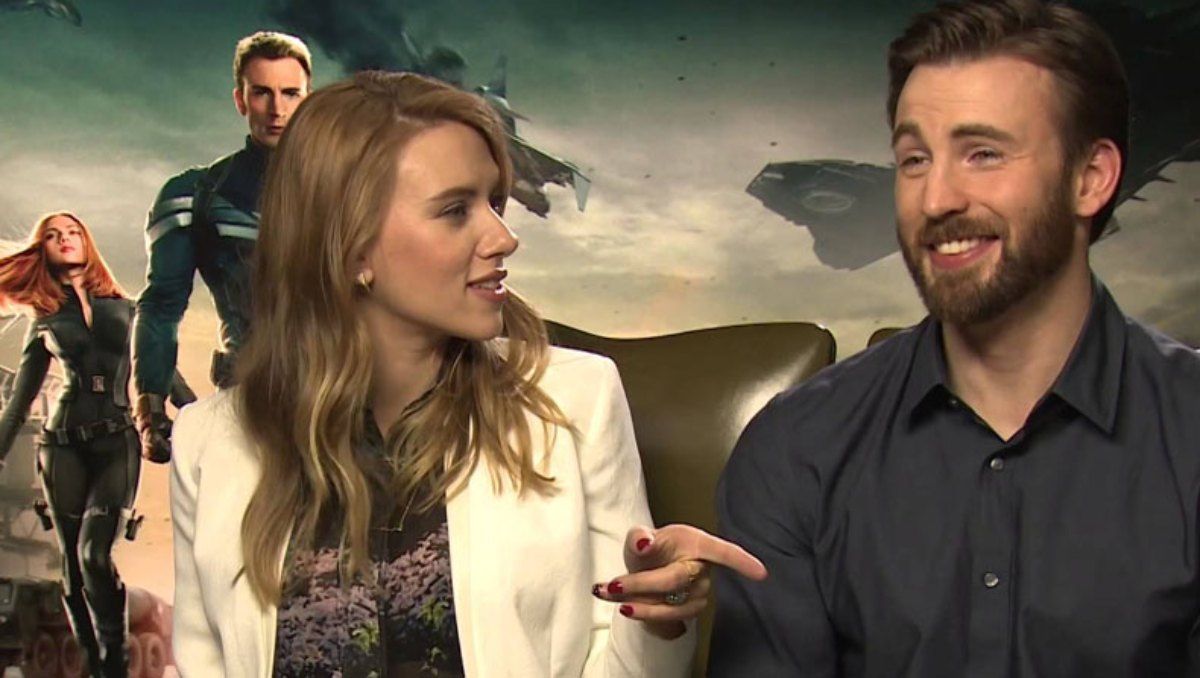 Scarlett Johansson y Chris Evans tienen una gran química en las pantallas.