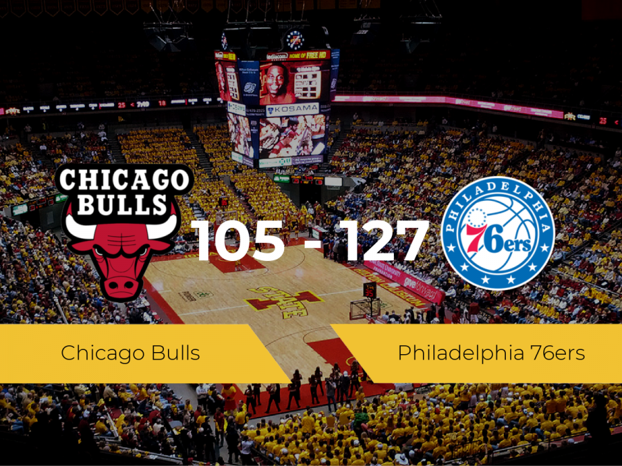 Philadelphia 76ers logra la victoria frente a Chicago Bulls por 105-127
