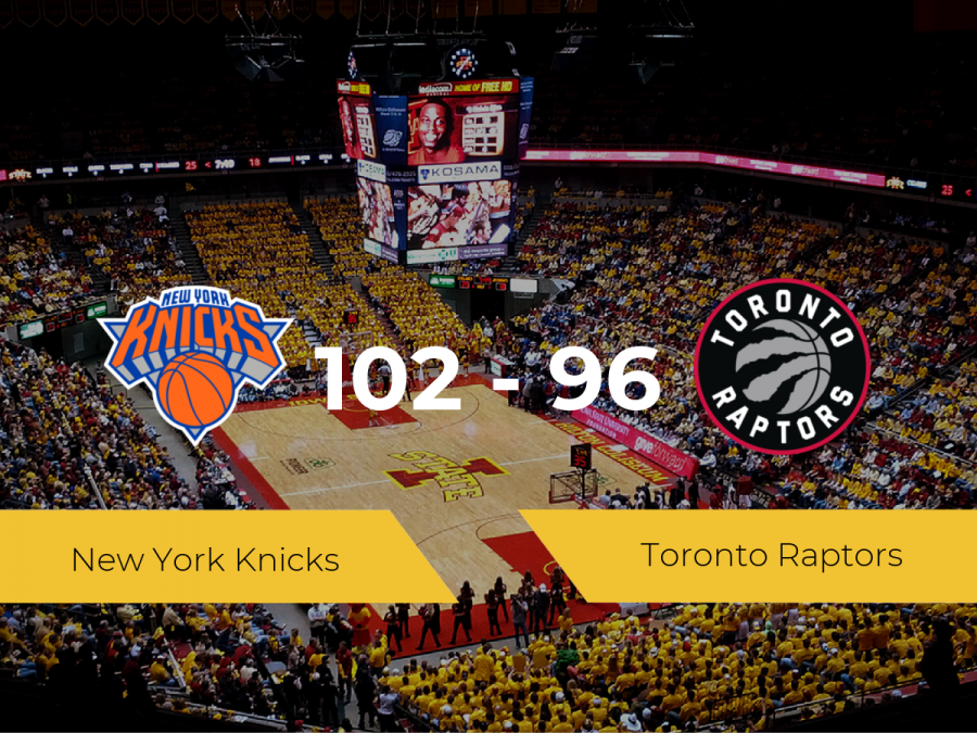 New York Knicks consigue la victoria frente a Toronto Raptors por 102-96