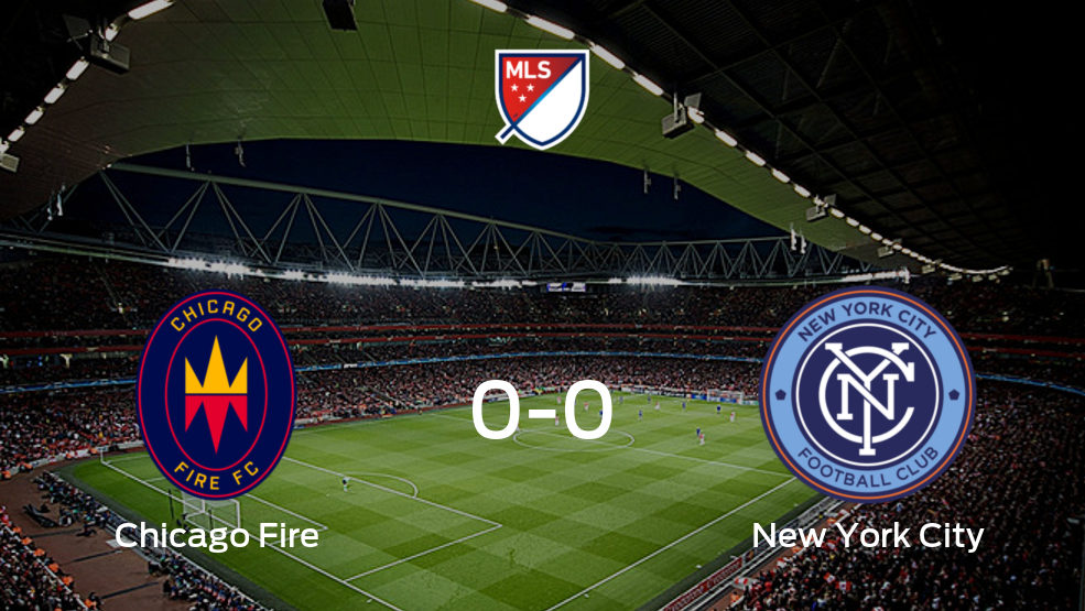 Resumen, Resultado, Goles y Tarjetas de Chicago Fire vs. New York City de la Major League Soccer (0-0)