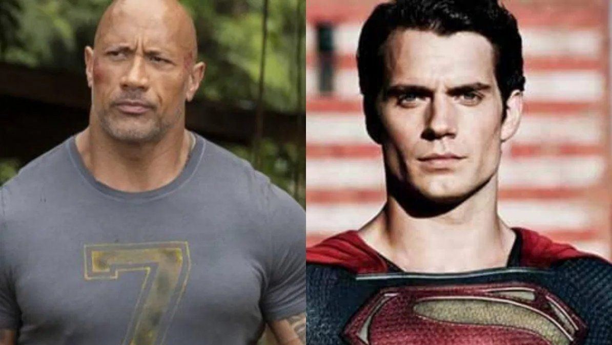 Dwayne Johnson quiere que su Black Adam se enfrente al Superman de Henry Cavill. | Foto: elfideo.com Dwayne Johnson quiere que su Black Adam se enfrente al Superman de Henry Cavill. | Foto: elfideo.com