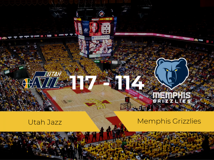 Victoria de Utah Jazz ante Memphis Grizzlies por 117-114