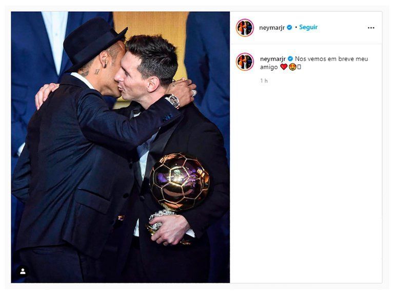 Champions League: mensaje de Neymar Champions League: mensaje de Neymar