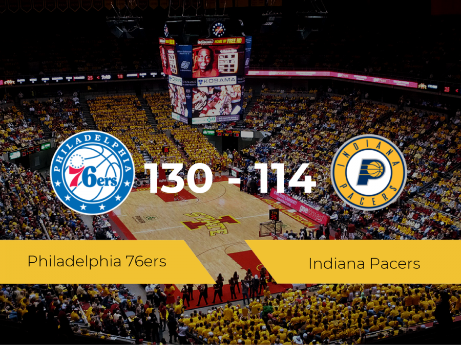 Philadelphia 76ers derrota a Indiana Pacers (130-114)