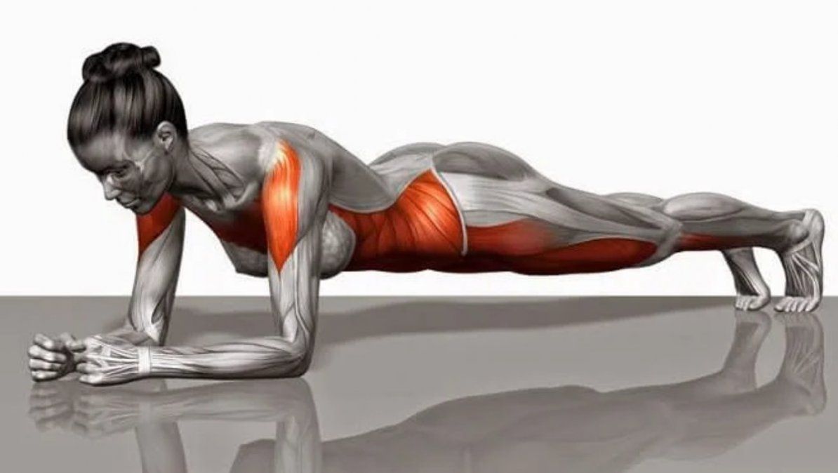 Las planchas son el ejercicio definitivo no solo para el abdomen sino también para todo el cuerpo. | Foto: https://mejorconsalud.as.com/
