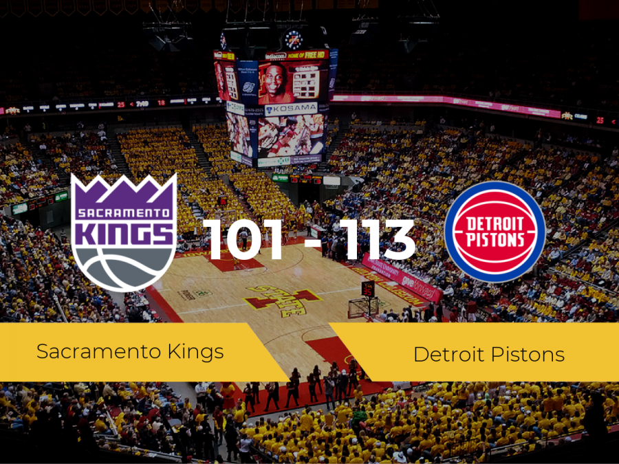 Detroit Pistons consigue derrotar a Sacramento Kings (101-113) Detroit Pistons consigue derrotar a Sacramento Kings (101-113)